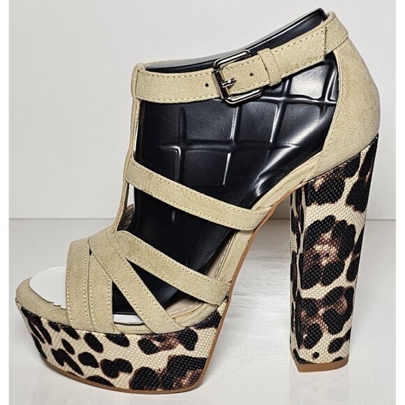 PRIMADONNA COLLECTION WOMAN LEOPARD PRINT BEIGE 84127 NEW /BOX - Picture 2 of 12